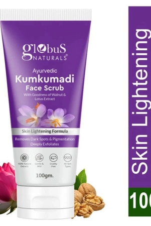 Globus Naturals Kumkumadi Face Scrub, 100gm