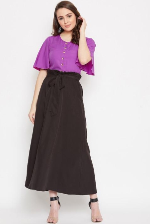 Women Top with A-line Skirt