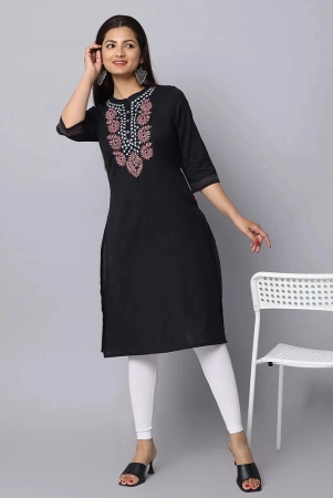 alena-cotton-embroidered-straight-womens-kurti-black-pack-of-1-none