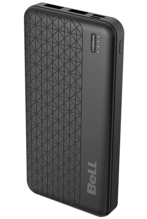 bell-10000-mah-li-polymer-power-bank-black