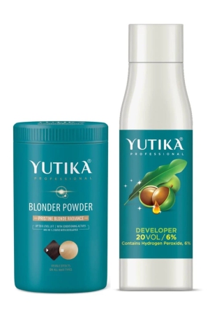 yuthika-professional-blonder-powder-250g-with-hair-color-developer-20-volume-6-500ml