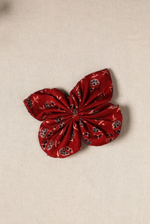 Handmade Fabric Butterfly Hair Clip 13