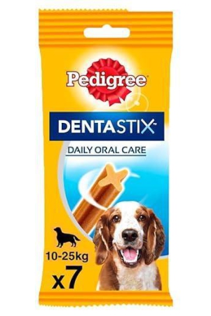 pedigree-dentastix-dog-treat-oral-care-for-adult-medium-breed-10-25-kg-7-sticks-pack-of-2-x-180-gms