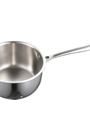 vec-triply-stainless-steel-sauce-pan-with-steel-lid-14-cm-gas-electric-and-induction-friendly-size14-cm-thickness25mm