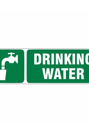 asmi-collection-self-adhesive-drinking-water-sign-wall-sticker-10-x-30-cms-