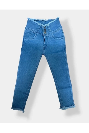 iconic-me-kids-girls-3-button-plain-denim-jeans-premium-denim-jeans-none