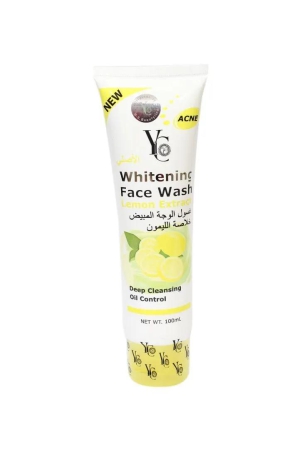yc-whitening-face-wash-with-lemon-extract-100ml-for-acne-pack-of-5