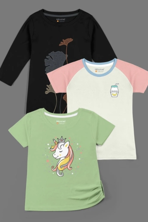 trendy-printed-round-neck-with-short-sleeve-long-sleeve-multi-colour-tshirts-for-girls-pack-of-3