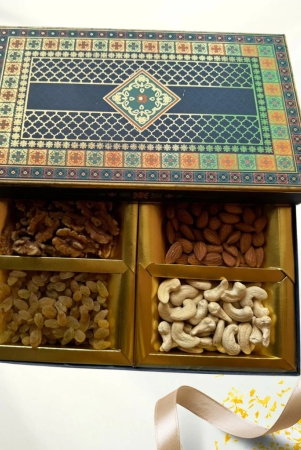 mewamitra-premium-dry-fruits-gift-box-100g-almonds-100g-cashews-100g-walnuts-150g-raisins-healthy-nutritious-fresh-nuts-and-dried-fruits-ideal-for-diwali-weddings-corporate-gifting