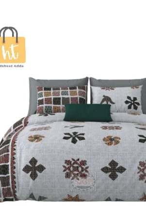 bedsheet-adda-super-mega-king-size-king-size108108-in-pure-cotton-sanganeri-printed-jaipuri-double-bedsheet-with-2-matching-pillow-covers-rj-14-03-108108-ht8104