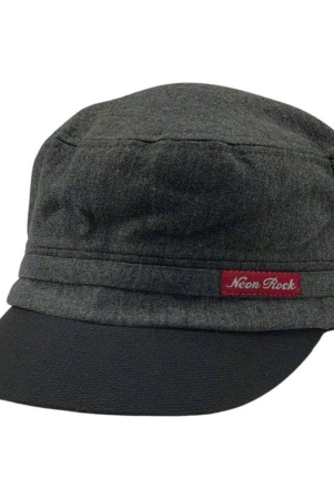 neon-rock-gray-cotton-mens-cap-pack-of-1-gray