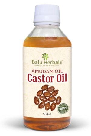 balu-herbals-ayurveda-castor-oil-500ml-oil-500-ml-pack-of-1