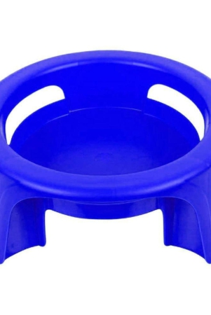 MAGICSPOON Blue Plastic Planter Stand ( Pack of 1 ) - Blue