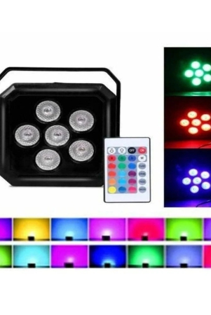 daybetter-plastic-dj-led-par-flood-light-with-remote-pendant-multi-pack-of-1