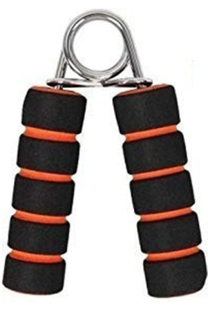 Liboni Double Colour Foam Orange Hand Grip and Fitness Grip - Orange