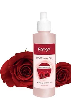 Raaga Professional Post Wax Oil With Rose, 280 ml