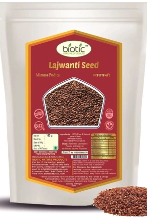 biotic-lajwanti-seed-mimosa-pudicachui-mui-100-gm