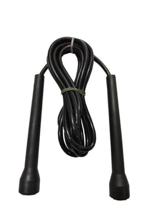 Finest Sleek Pencil Skipping Rope Gym Fitness - Black