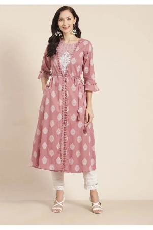 juniper-pink-cotton-womens-jacket-style-kurti-pack-of-1-s