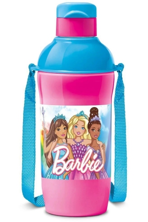 milton-steel-barbie-400-blue-water-bottle-390-ml-set-of-1-blue