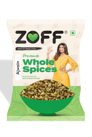 ZOFF Ajwain Whole | Natural and Fresh Carom Seeds