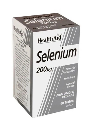 Health Aid Selenium - 200 Mcg - 60 Tablets