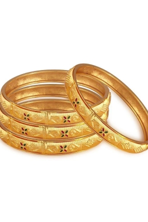 vighnaharta-gold-bangle-set-pack-of-2-none