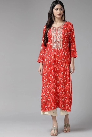 aarika-cotton-embroidered-straight-womens-kurti-orange-pack-of-1-none