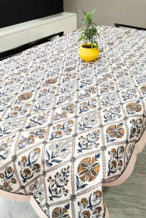 Cotton Linen Dining Table Cover-Mustard