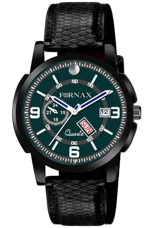 fornax-black-silicon-analog-mens-watch