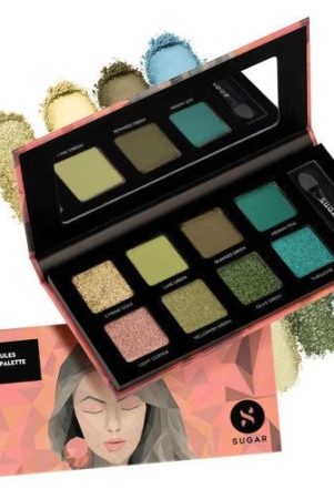 Blend The Rules Eyeshadow Palette - 07 Ivy (Enchanting Emeralds)