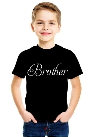 Brother - Cotton T-Shirts For Boys-10-12 Years