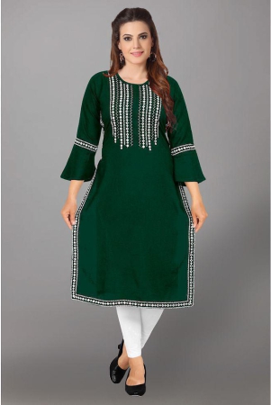 kapadia-green-rayon-womens-straight-kurti-pack-of-1-none