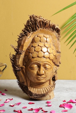 hand-carved-bamboo-root-idol-buddha-large-12-inches