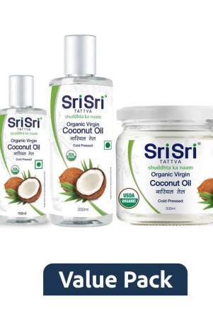 Sri Sri Tattva Coconut Oil Combo