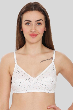 ilraso-white-cotton-non-padded-womens-t-shirt-bra-pack-of-1-none