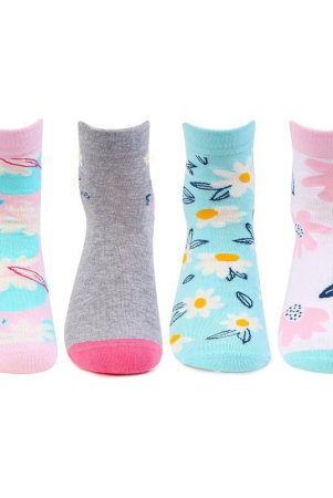 bonjour-womens-multicolor-cotton-breathable-ankle-length-socks-pack-of-4-none