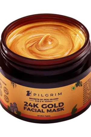 pilgrim-24k-gold-face-mask-for-glowing-skin-24k-gold-face-pack-for-glowing-skin-skin-hydrating-boosts-collagen-and-restoring-skin-radiance-for-all-skin-types-for-men-women-50gm