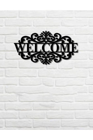 asmi-collection-beautiful-3d-black-mdf-wood-welcome-wall-sticker-16-x-30-cms-