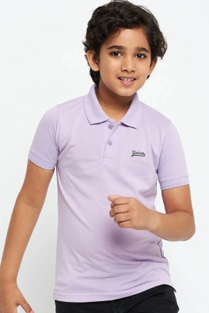 uniberry-purple-cotton-blend-boys-polo-t-shirt-pack-of-1-none