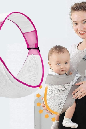 mommers-baby-wrap-carry-bag-hands-free-baby-carrierergonomic-3d-mesh-baby-wraps-carrier-adjustable-baby-sling-lightweight-breathable-baby-carrier-wrappink