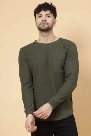 rigo-cotton-slim-fit-self-design-full-sleeves-mens-t-shirt-olive-pack-of-1-none