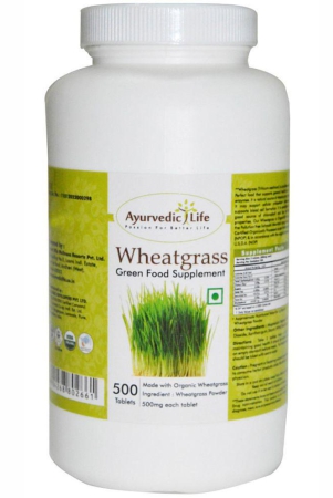 Ayurvedic Life Wheatgrass Tablet 500 no.s Pack Of 1