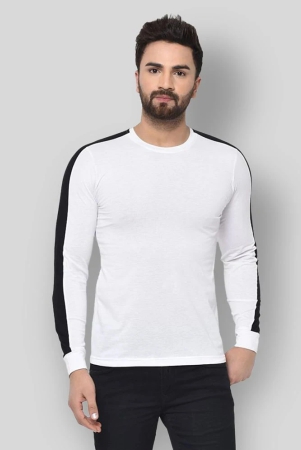 glito-white-cotton-blend-regular-fit-mens-t-shirt-pack-of-1-none