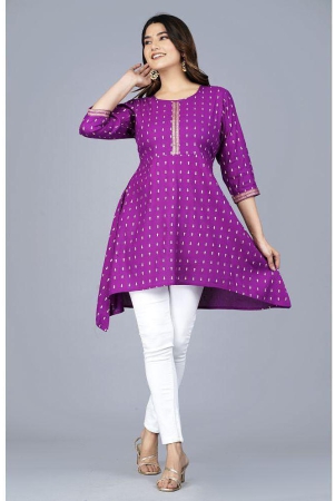 sipet-purple-rayon-womens-tunic-pack-of-1-none