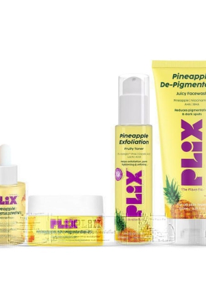 plix-pineapple-depigmentation-regime-with-toner-cleanser-serum-moisturizerpack-of-4