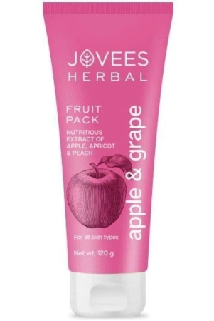 jovees-herbal-apple-grape-fruit-pack-for-uneven-skin-tone-for-all-skin-types-120gm