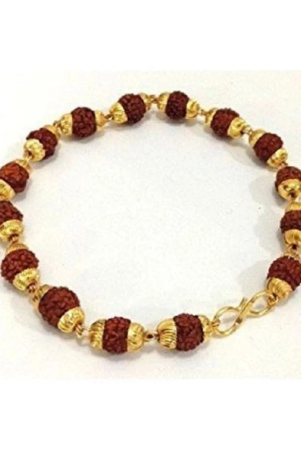 gold-plated-rudraksha-bracelet