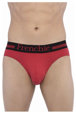 VIP - Red Cotton Men''s Briefs ( Pack of 4 ) - 85