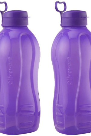 oliveware-purple-water-bottle-2000-ml-set-of-2-purple